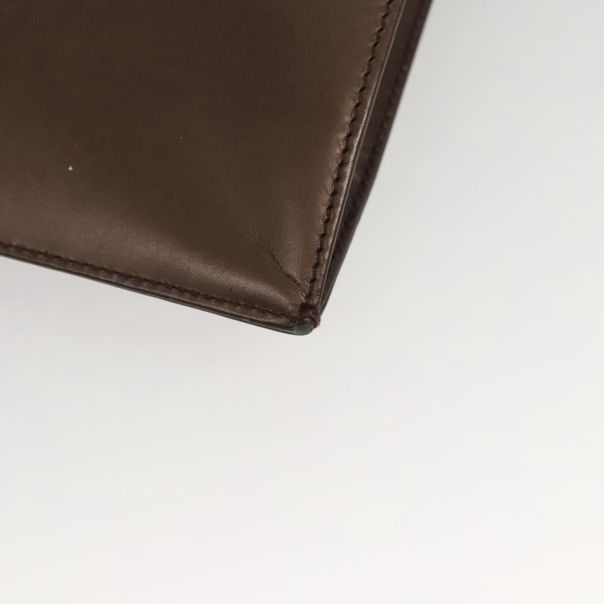 Gucci Vintage Shoulder Bag Leather, BROWN, LEATHER, Shoulder bag