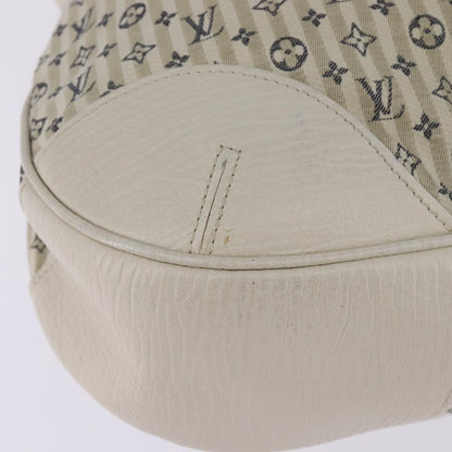 Louis Vuitton Marina Handbag Mini Lin Croisette, BEIGE, CANVAS, Handbag
