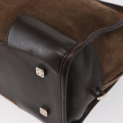 Loewe Amazona Bag Suede, BROWN, SUEDE, Handbag
