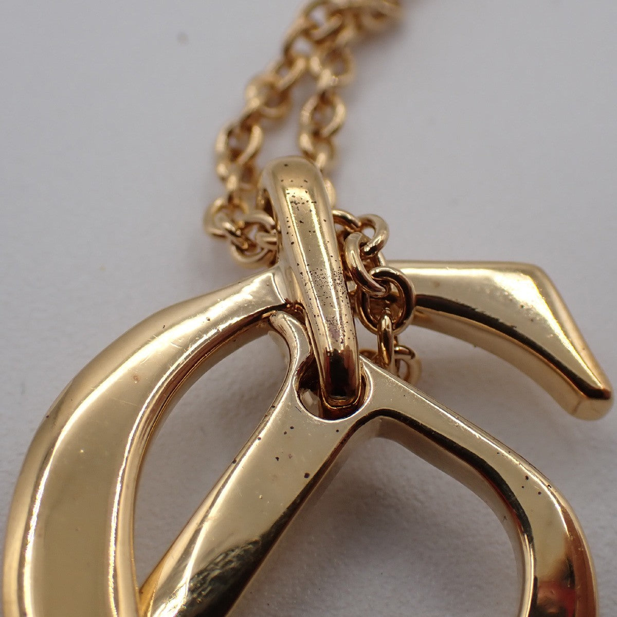 Christian Dior CD Logo necklace Metal, GOLD, GOLD_PLATED, Necklace