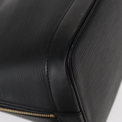 Louis Vuitton Alma Handbag Epi Leather, BLACK, LEATHER, Handbag