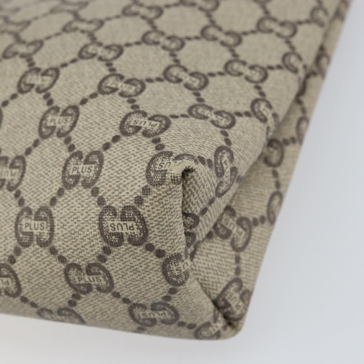 Gucci GG Plus Supreme Pouch Canvas, BEIGE, CANVAS, Clutche & pouche