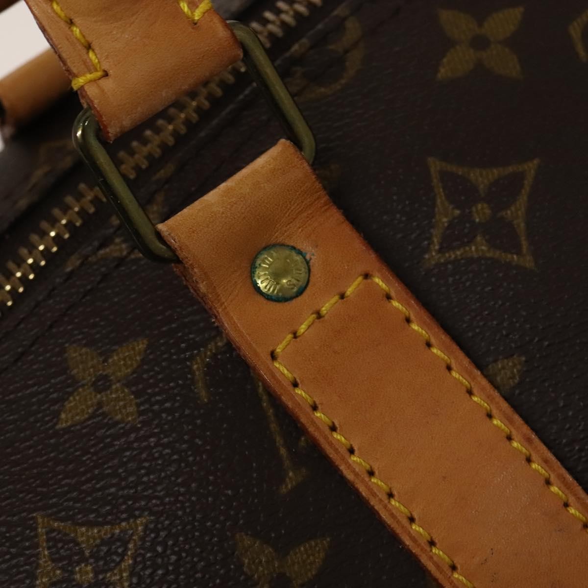 Louis Vuitton Porte-Monnaie Cuvette Coin Purse Taiga Leather, BROWN, CANVAS, Wallets