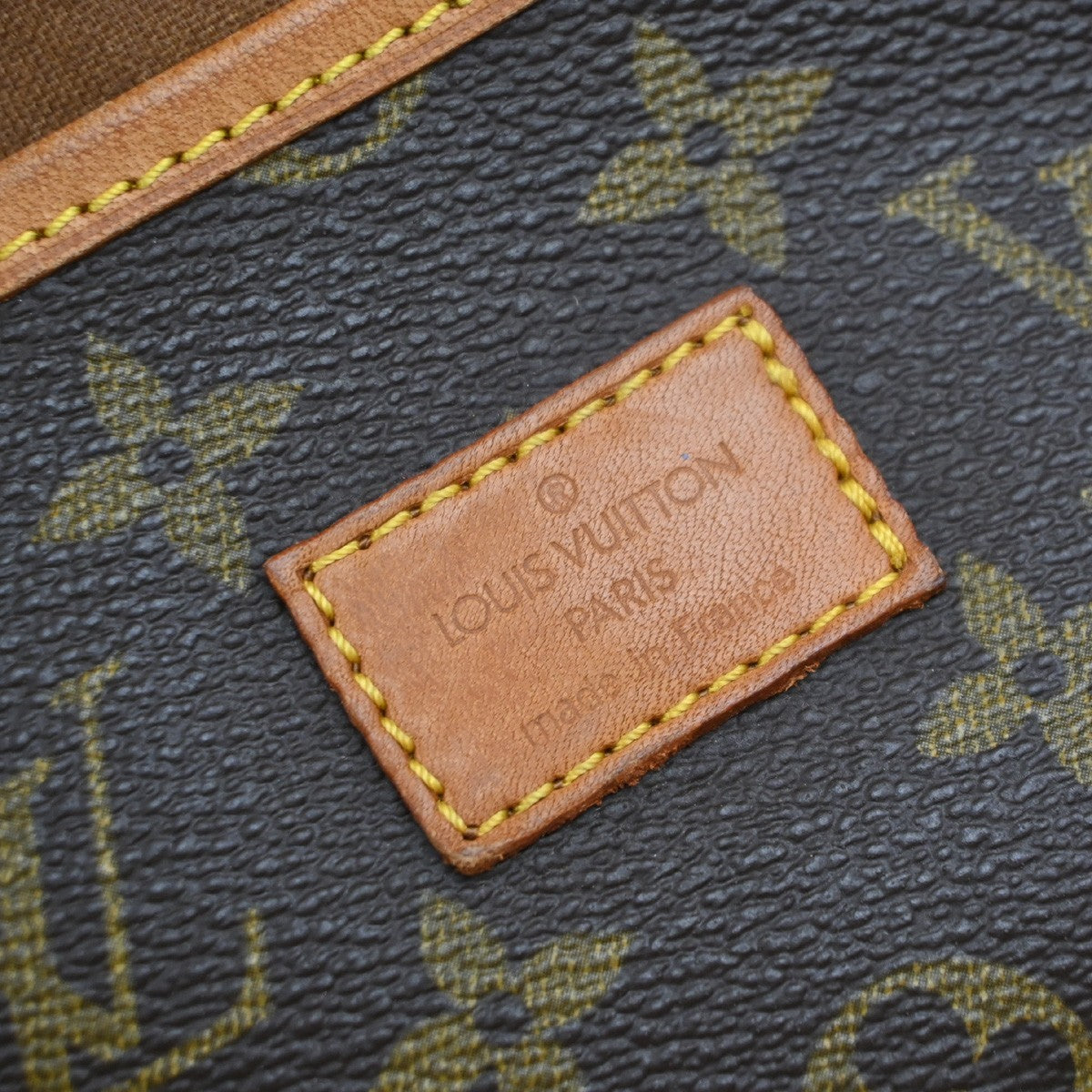 Louis Vuitton Saumur Handbag Monogram Canvas, BROWN, CANVAS, Shoulder bag