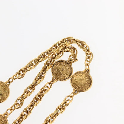 Chanel Vintage 31 Rue Cambon Medallion Pendant Necklace Metal, GOLD, METAL, Necklace