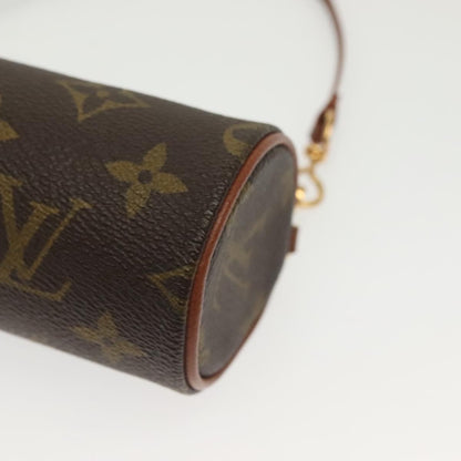 Louis Vuitton Papillon Pochette Monogram Canvas, BROWN, CANVAS, Handbag