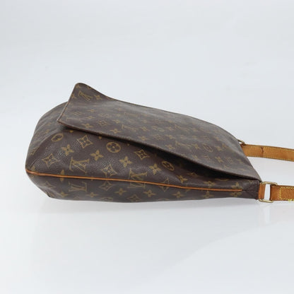 Louis Vuitton Musette Salsa Handbag Monogram Canvas, BROWN, CANVAS, Shoulder bag