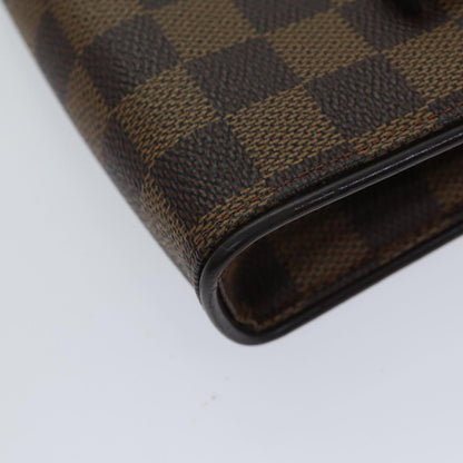 Louis Vuitton Florentine Waist Bag Damier Canvas, Brown, Canvas, Clutch