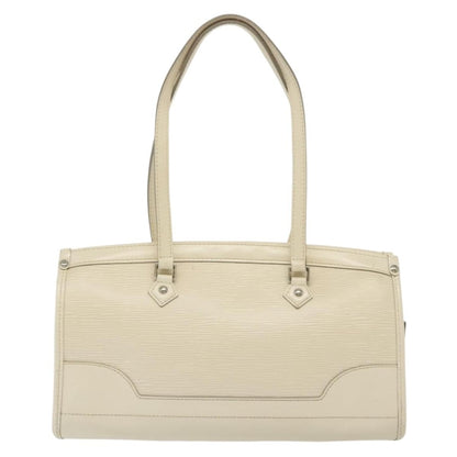 Louis Vuitton Madeleine Handbag Epi Leather, WHITE, LEATHER, Handbag