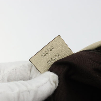 Gucci Abbey Shoulder Bag GG Canvas, Beige, Canvas, Shoulder Bag