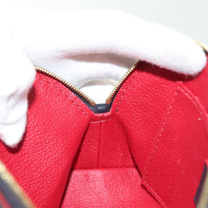 Louis Vuitton Cosmetic Pouch Monogram Empreinte Leather, NAVY, LEATHER, Toiletry Case