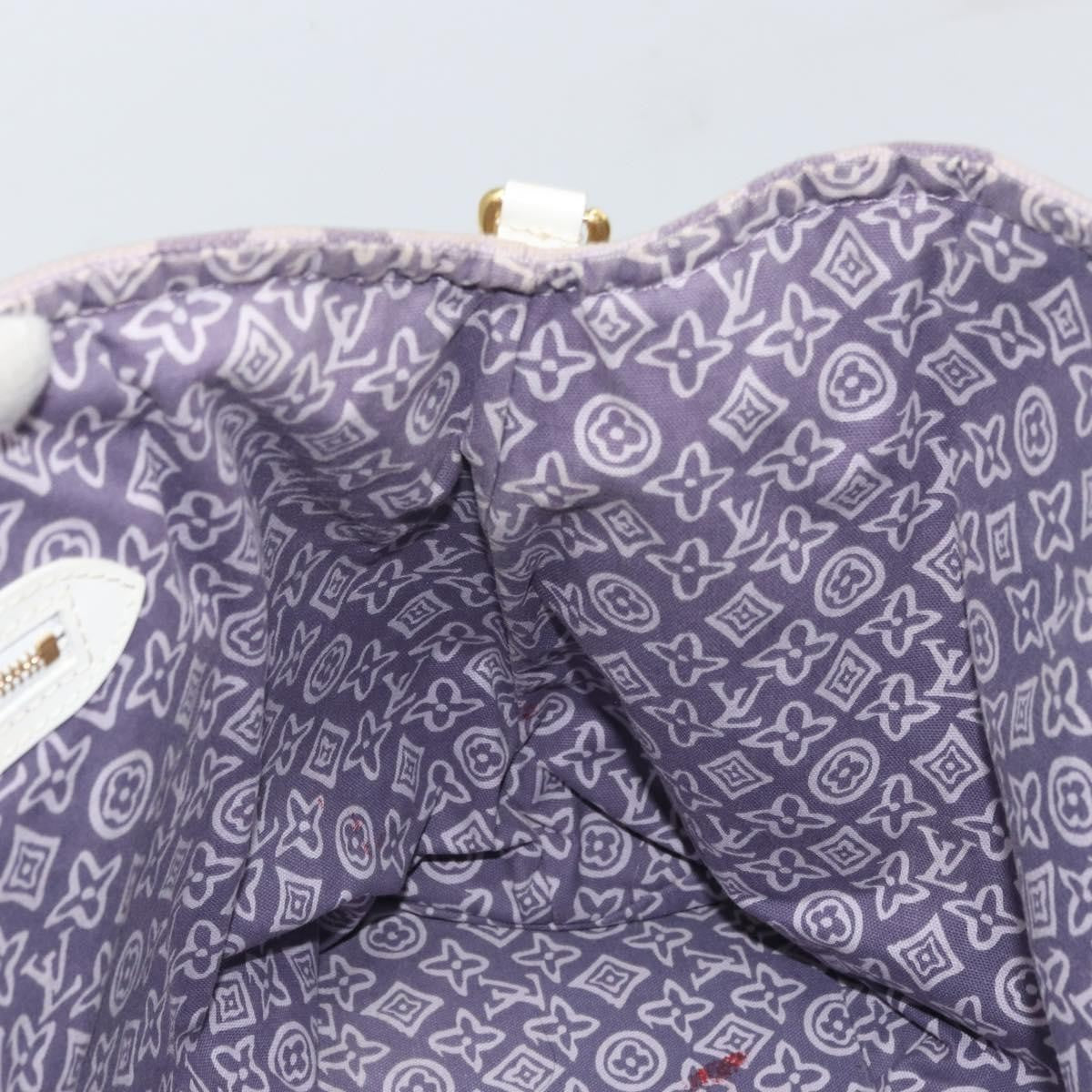 Louis Vuitton Tahitienne Cabas Canvas, PURPLE, CANVAS, Tote bag