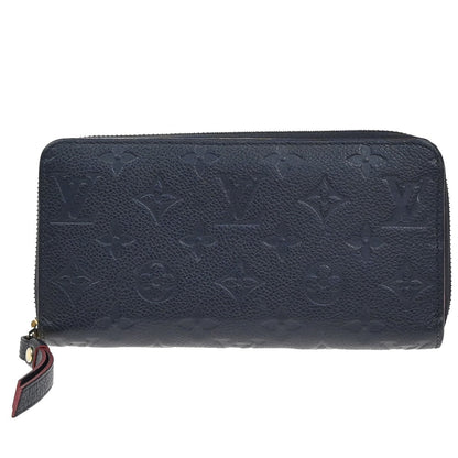 Louis Vuitton Portefeuille zippy Monogramme Empreinte Monogramme Empreinte, NAVY, LEATHER, Wallets
