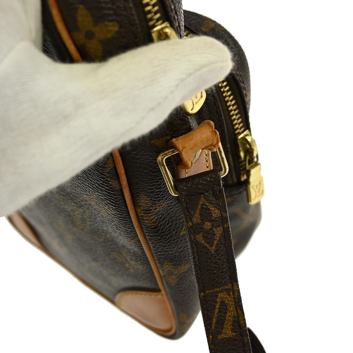 Louis Vuitton Amazone Bag Monogram Canvas, BROWN, CANVAS, Clutche & pouche