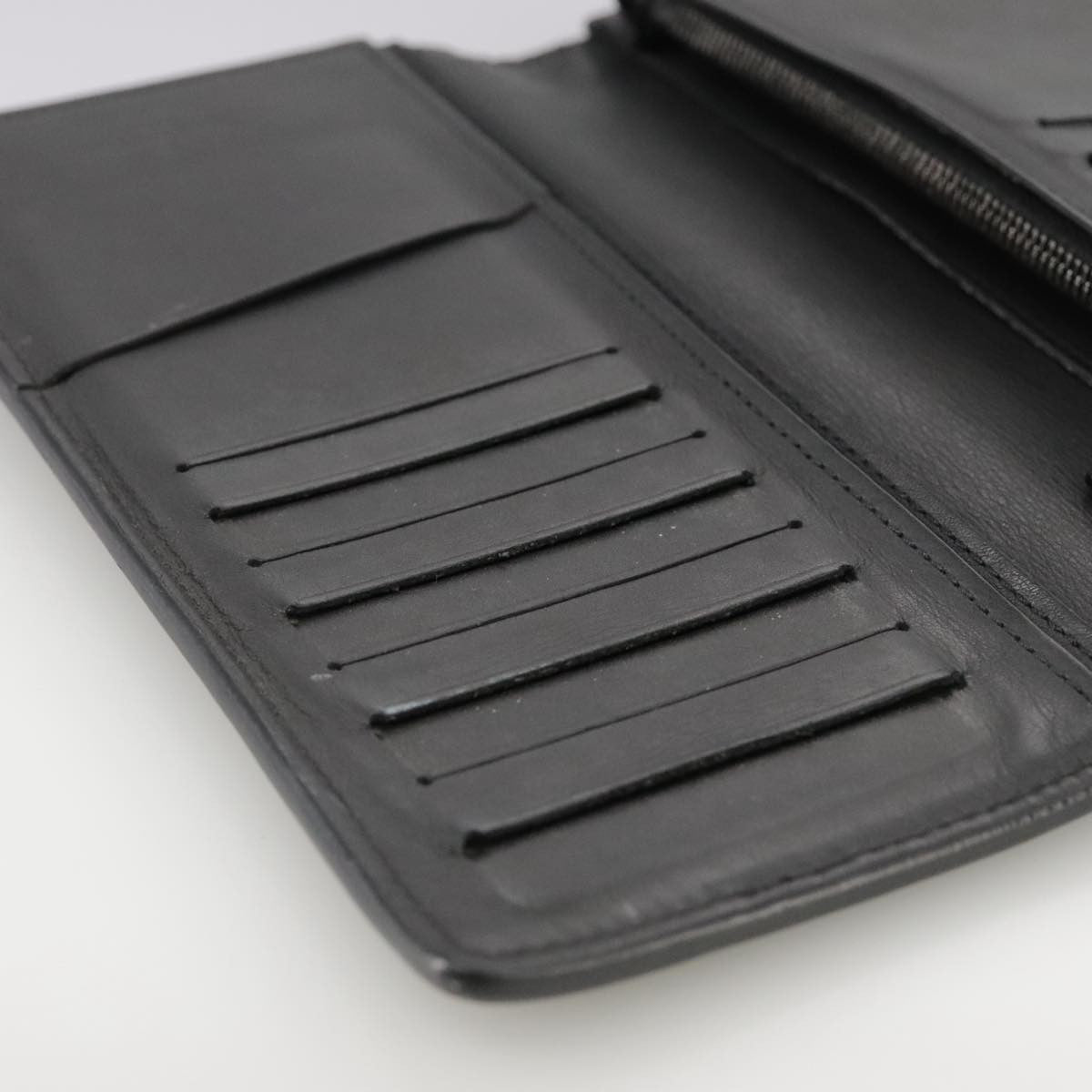 Louis Vuitton Brazza Long Bifold wallet Monogram shadow, BLACK, LEATHER, Wallets