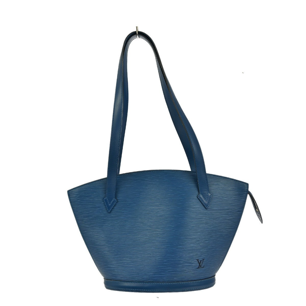 Louis Vuitton Saint Jacques Handbag Epi Leather, BLUE, LEATHER, Tote bag