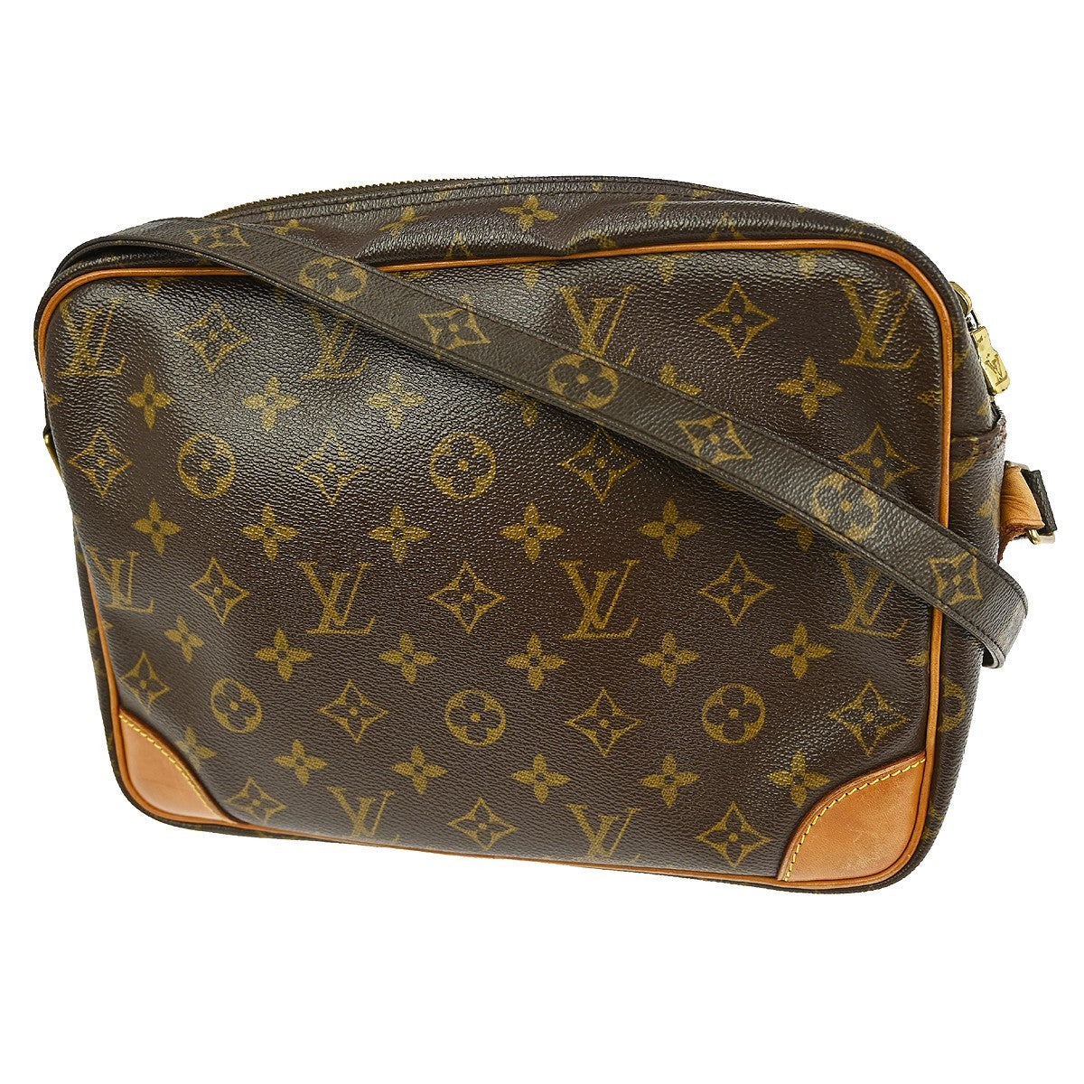 Louis Vuitton Nil Messenger Bag Monogram Canvas, Brown, Canvas, Crossbody Bag