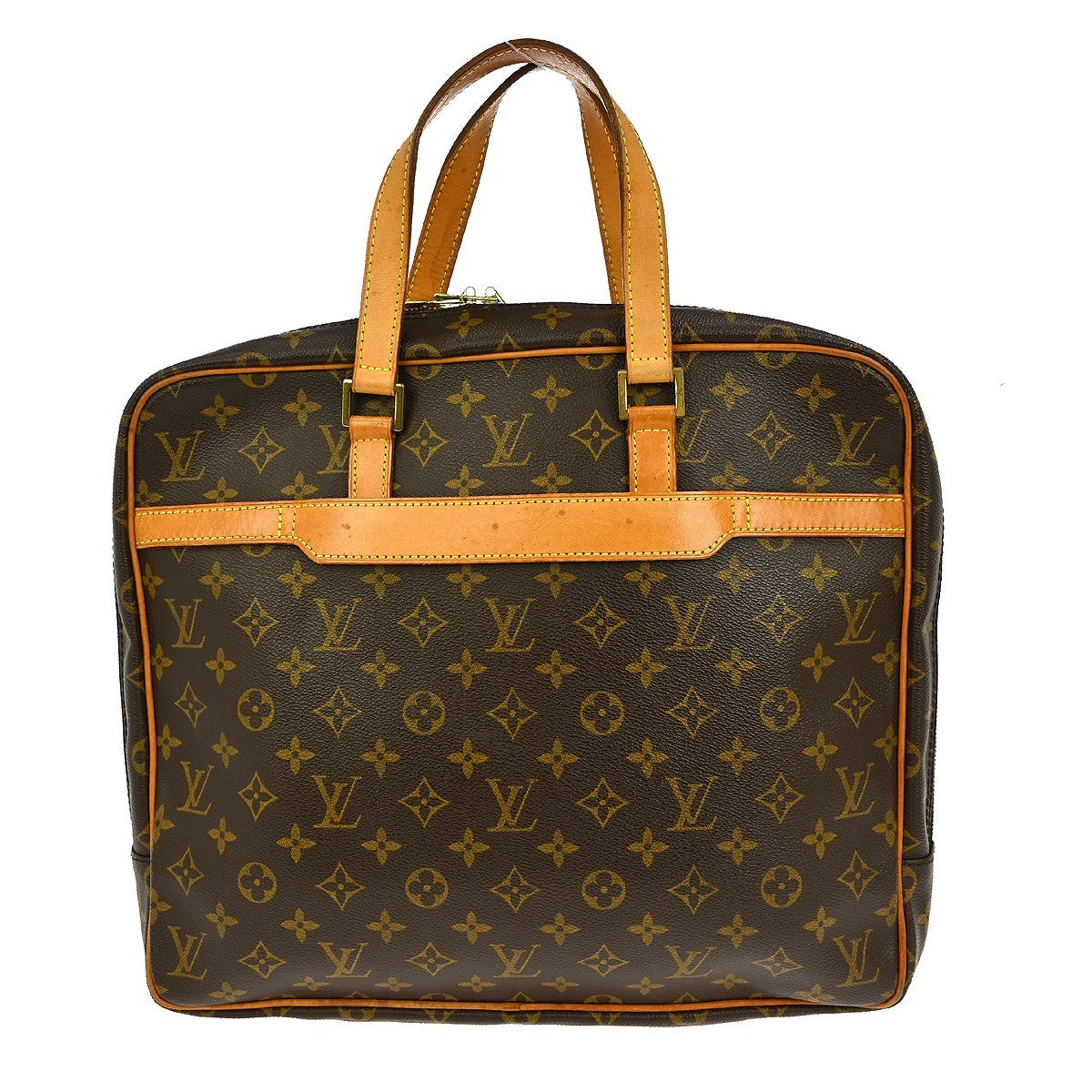 Louis Vuitton Porte-Documents Pegase Bag Monogram Canvas, BROWN, CANVAS, Briefcase