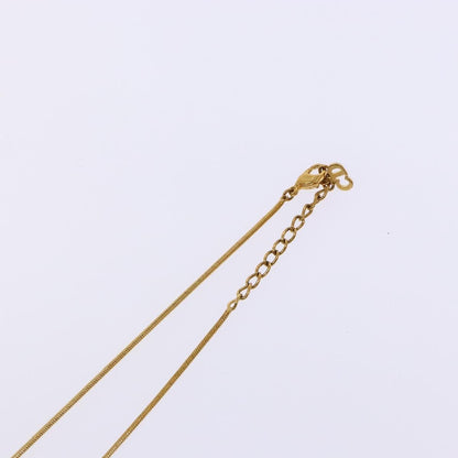 Christian Dior Dior Letters Necklace Metal, GOLD, METAL, Necklace