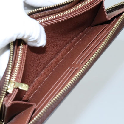 Louis Vuitton Zippy Compact Wallet Monogram Canvas, BROWN, CANVAS, Wallets
