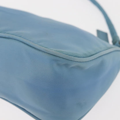 Prada Pochette Shoulder Bag Tessuto, BLUE, NYLON, Clutche & pouche