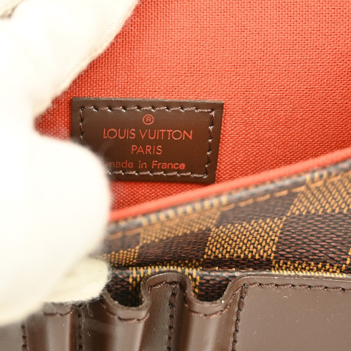 Louis Vuitton Portobello Messenger Damier, Brown, Canvas, Shoulder Bag
