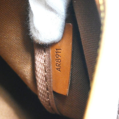 Louis Vuitton Saumur Handbag Monogram Canvas, Brown, Canvas, Shoulder Bag