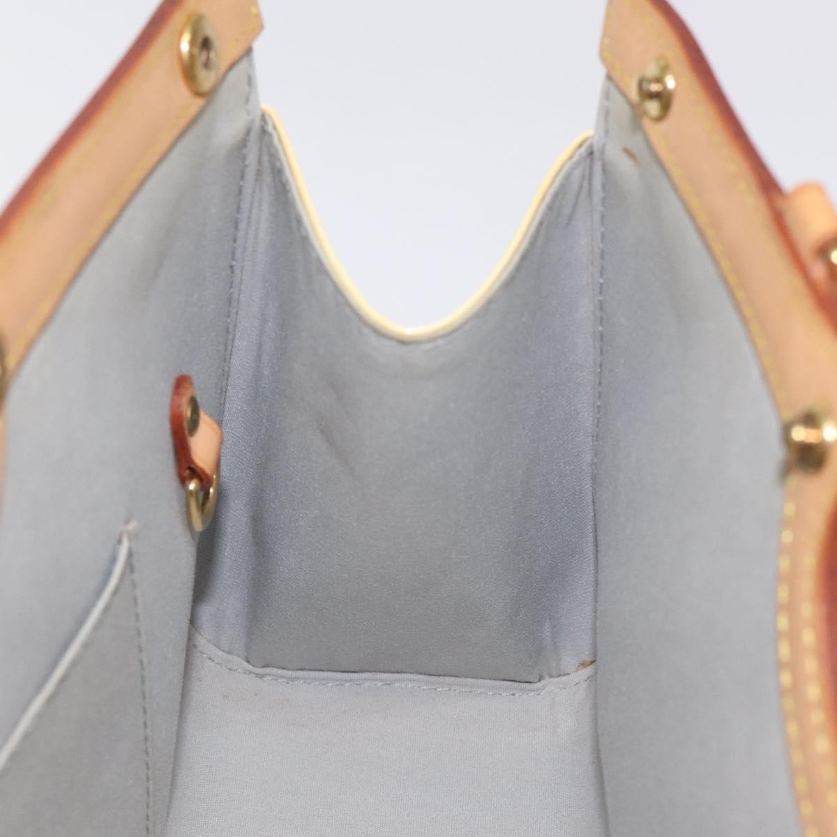 Louis Vuitton Roxbury Drive Handbag Monogram Vernis, BEIGE, PATENT_LEATHER, Handbag