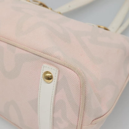 Louis Vuitton Tahitienne Cabas Canvas, PINK, CANVAS, Tote bag