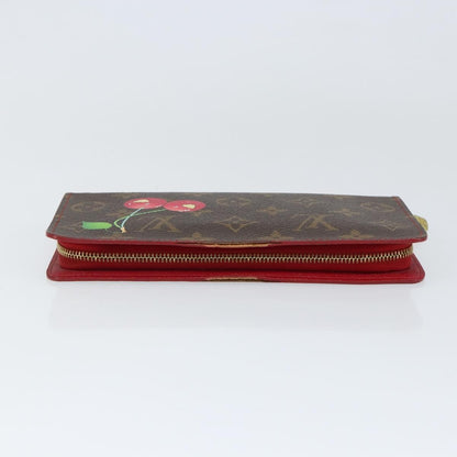 Louis Vuitton Zippy wallet Canvas, BROWN, CANVAS, Wallets