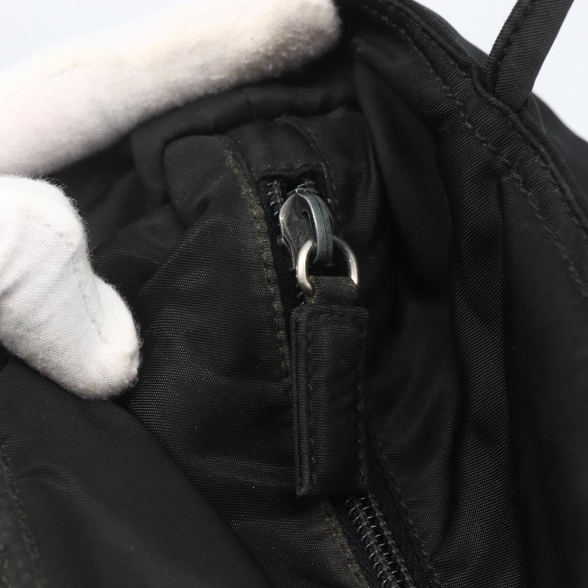 Prada Open Tote Re-Nylon, BLACK, NYLON, Shoulder bag