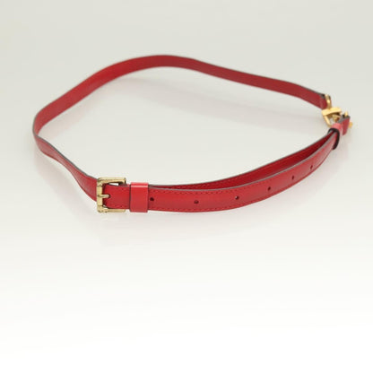 Louis Vuitton Adjustable Shoulder Strap Epi Leather, RED, LEATHER, Straps