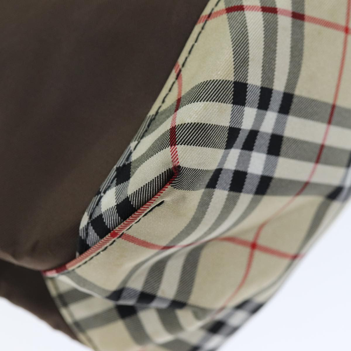 Burberry Nova Check Tote Nylon, BROWN, NYLON, Tote bag