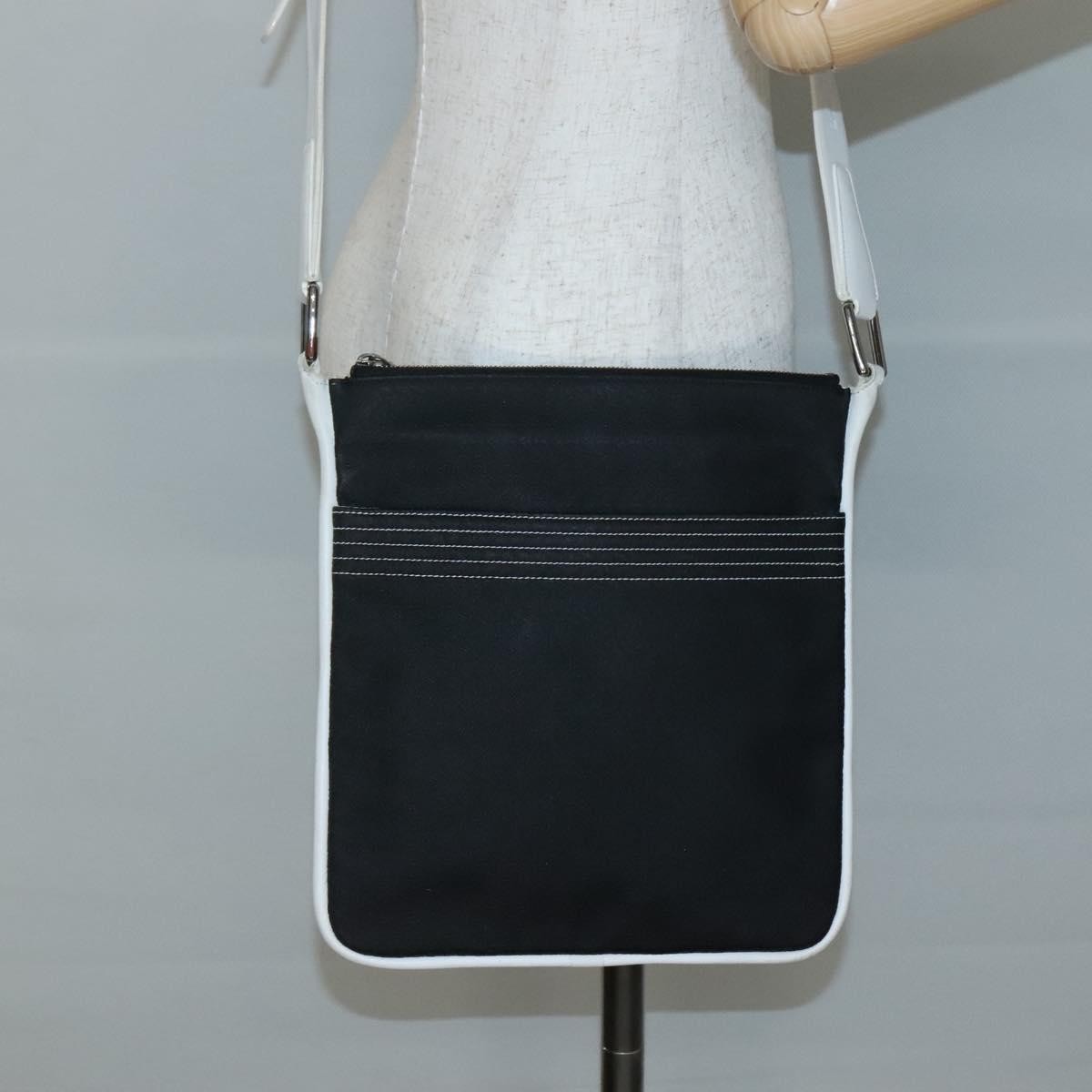 Loewe Anagram Shoulder Bag Leather, BLACK, LEATHER, Shoulder bag