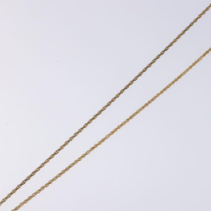 Christian Dior CD Round Pendant Necklace Metal, GOLD, METAL, Necklace