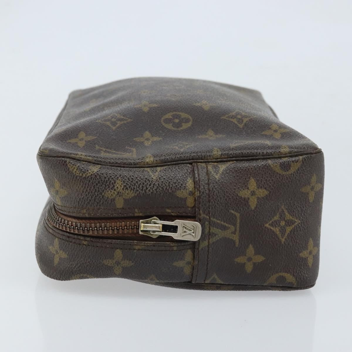 Louis Vuitton Trousse Toilette Monogram Canvas, BROWN, CANVAS, Clutche & pouche