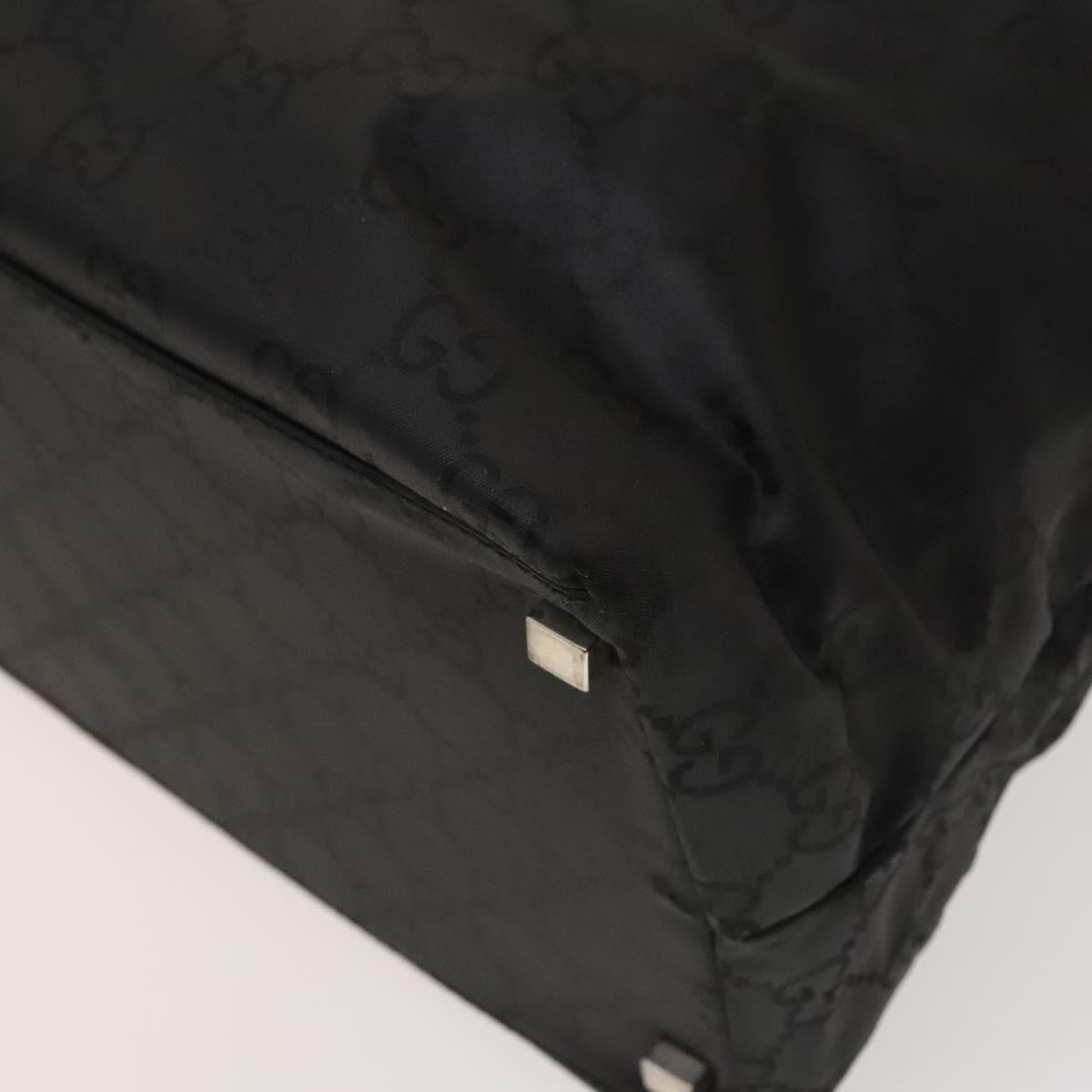 Gucci Zip Hobo Nylon, BLACK, NYLON, Shoulder bag