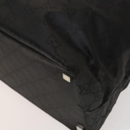 Gucci Zip Hobo Nylon, BLACK, NYLON, Shoulder bag
