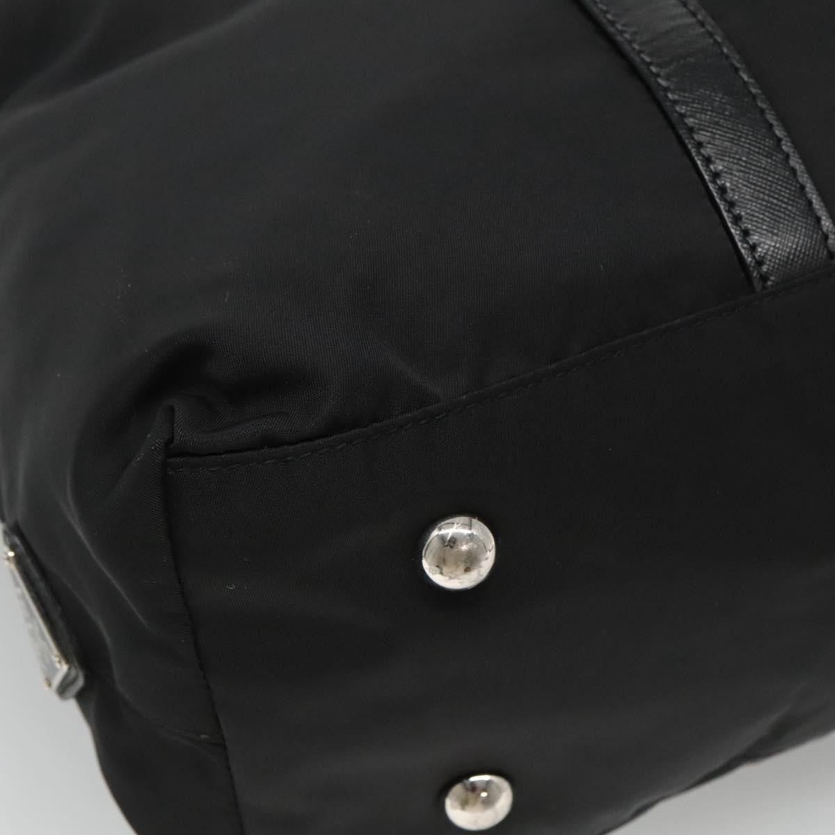 Prada Vintage Handbag Tessuto, BLACK, NYLON, Handbag