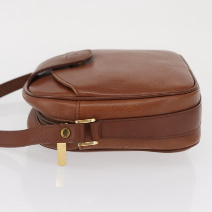 Burberry Vintage Shoulder Bag Leather, BROWN, LEATHER, Shoulder bag