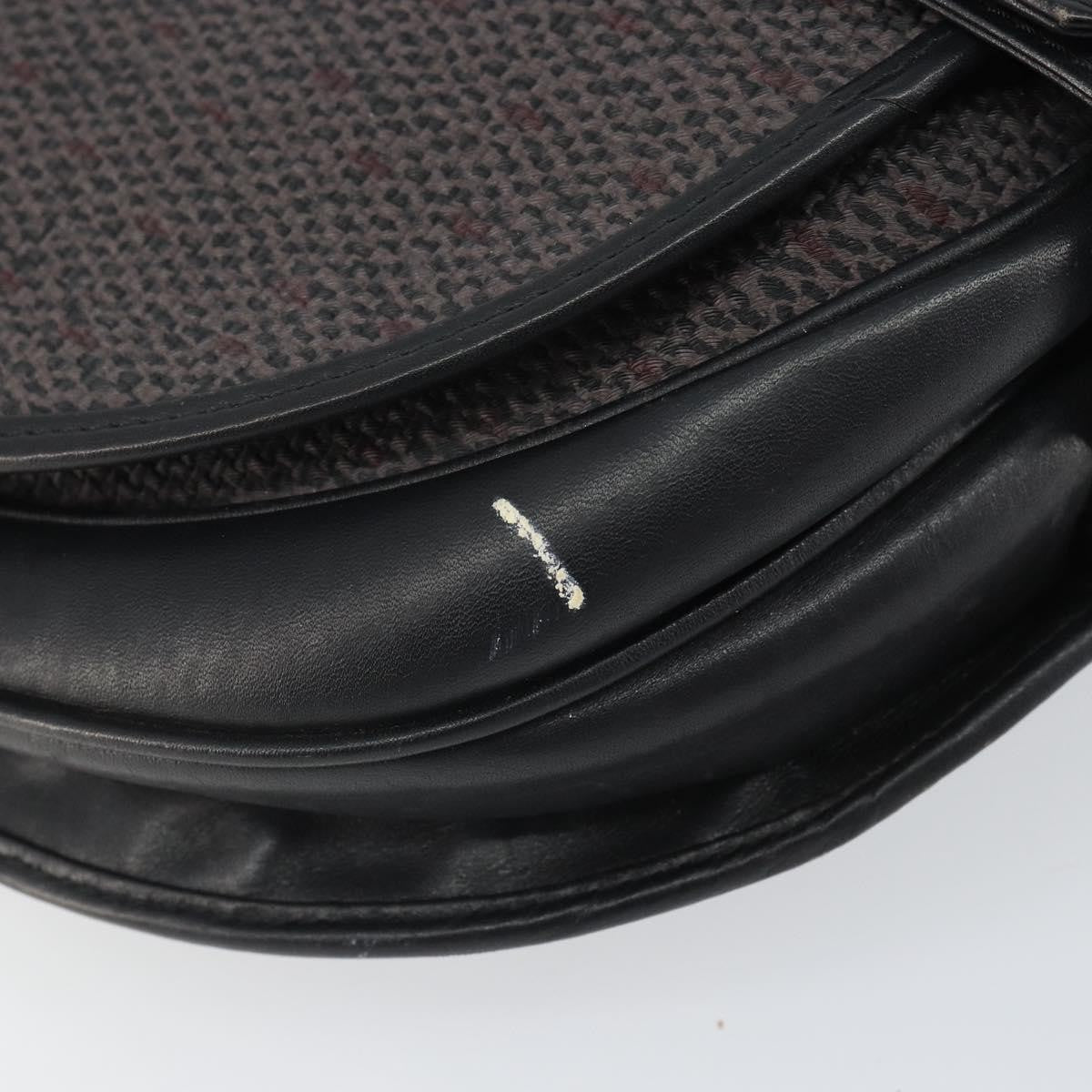 Saint Laurent Vintage Shoulder Bag Canvas, GRAY, CANVAS, Shoulder bag