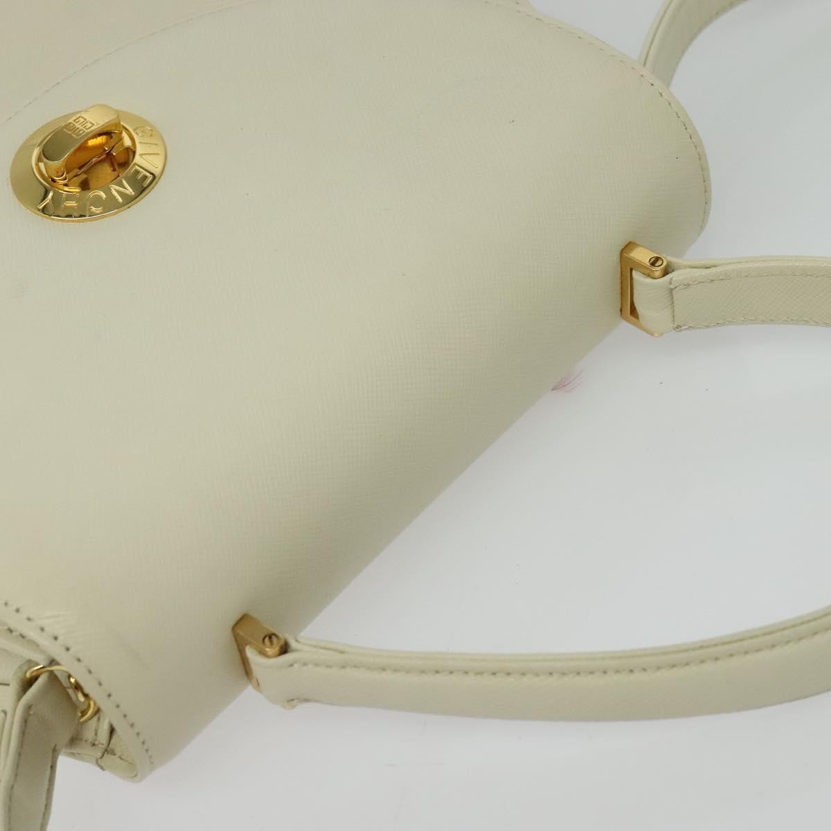 Givenchy Vintage Handbag Leather, ECRU, LEATHER, Handbag