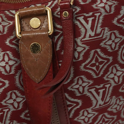 Louis Vuitton Aviator Handbag Limited Edition Monogram Jacquard, BURGUNDY, CANVAS, Handbag