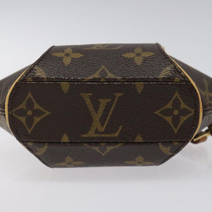 Louis Vuitton Ellipse Wristlet Clutch Monogram Canvas, BROWN, CANVAS, Clutche & pouche