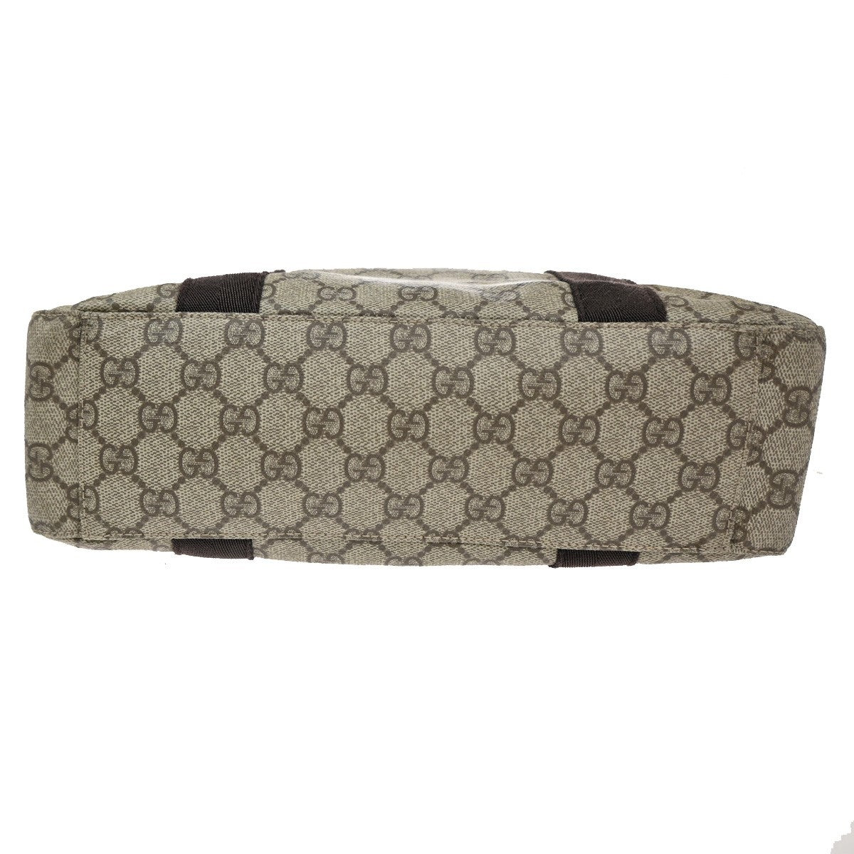 Gucci Belted Tote GG Coated Canvas, BROWN, CANVAS, Tote bag