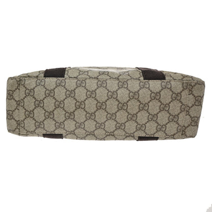 Gucci Belted Tote GG Coated Canvas, BROWN, CANVAS, Tote bag