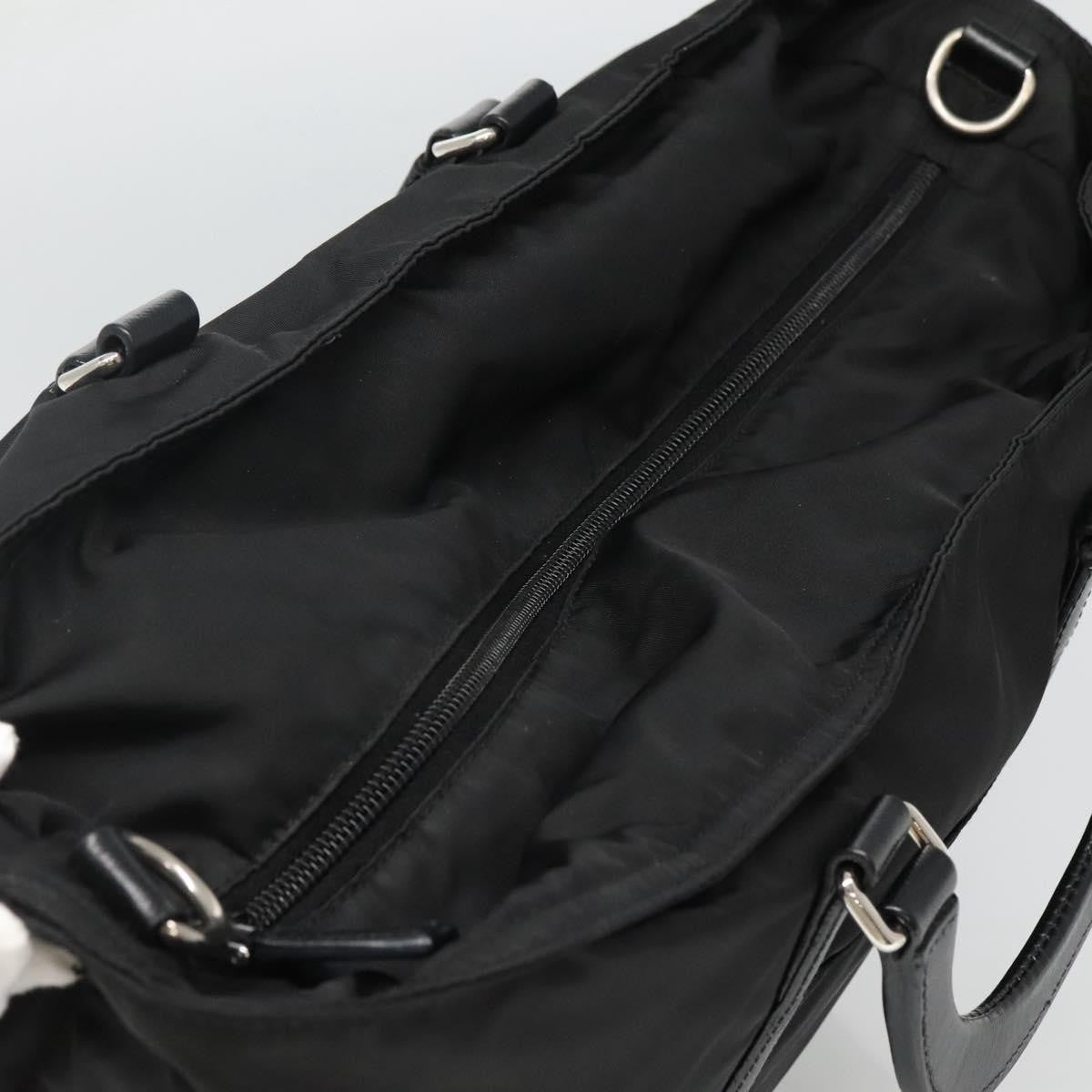 Prada Vintage Handbag Tessuto, BLACK, NYLON, Handbag