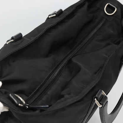 Prada Vintage Handbag Tessuto, BLACK, NYLON, Handbag