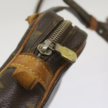 Louis Vuitton Pochette Marly Bandouliere Bag Monogram Canvas, BROWN, CANVAS, Crossbody bag