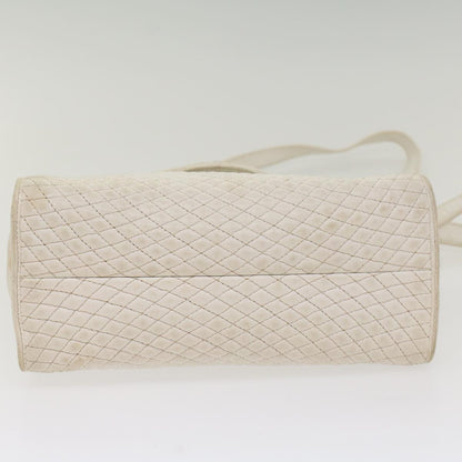 Bally Handbag Leather, WHITE, LEATHER, Handbag